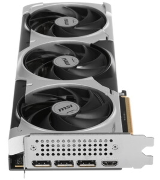 Видеокарта MSI RTX 5060 8G VENTUS 3X OC, NVIDIA RTX 5060, 8Gb, GDDR7, 128 bit, PCI-E 5.0, HDMIx1, DPx3, HDCP, 2550 MHz