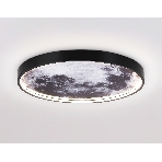 Настенно-потолочный светодиодный светильник Ambrella light FW11112 BK черный 25W LED 3000-6400K D400*38, фото8