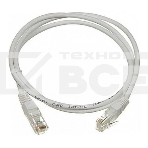 Кабель Патч-корд Lanmaster UTP TWT-45-45-1.5/6-GY вилка RJ-45-вилка RJ-45 кат.6 1.5м серый ПВХ (уп.:1шт), фото 1