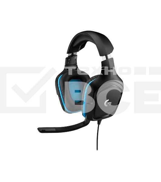 Гарнитура Logitech Headset G432 Wired Gaming Leatherette Retail