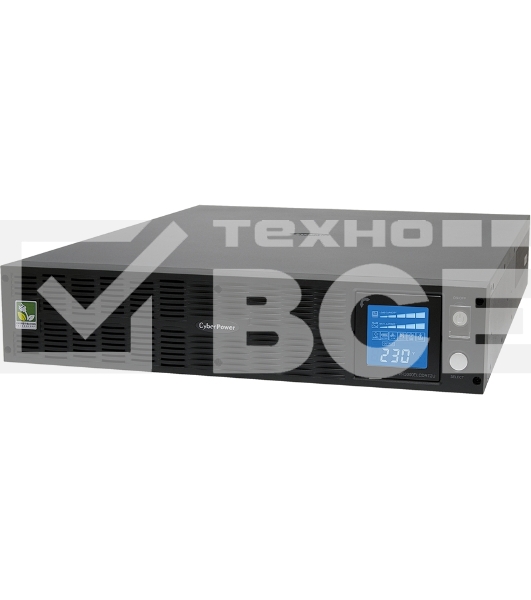 Источник бесперебойного питания CyberPower PR3000ELCDRT2U 3000VA/2700W USB/RJ11/45 (10 IEC)