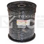 Кабель коаксиальный Rexant RG-6U, 75 Ом, CCS/Al/Al, 64%, бухта 305 м, черный OUTDOOR, фото2