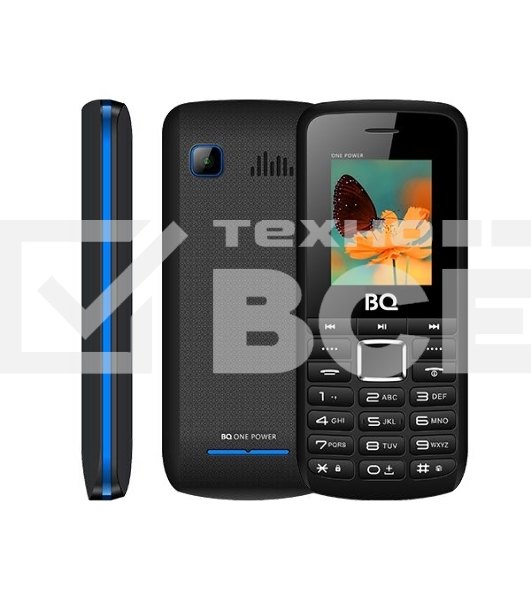 Мобильный телефон BQ 1846 One Power черный/серый