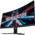 Монитор 27' Gigabyte G27QC A VA 2560x1440, 165 Гц, 1 мс, 16:9, 250 кд/м², HDMI 2.0 (x2), DP 1.2, 3.5 Jack, USB Hub (2x USB 3.0), динамики (2x2 Вт), FreeSync, изогнутый экран (1500R), черный, фото24