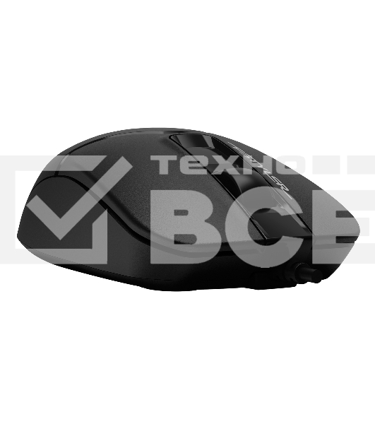 Мышь проводная A4Tech Fstyler FM12 черный, 1200 dpi, USB, кнопки - 3