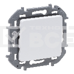 Переключатель без фиксации - кнопка, Н.О./Н.З. контакты 6A 250В белый, фото 1