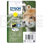 Картридж струйный EPSON T1284 (C13T12844012/C13T12844011) желтый для S22/SX125/SX425/BX305, фото3