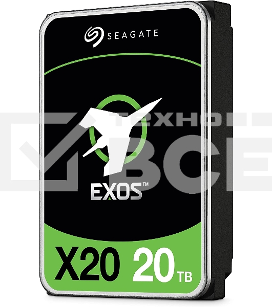 Жесткий диск Seagate HDD Server Exos X20 HDD 512E/4KN ( 3.5'/ 20TB/ SATA 6Gb/s / 7200rpm)