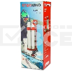 Термос Starwind 30-1800 1.8 л, серебристый/красный, картонная коробка, фото 1