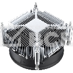 Кулер ID-COOLING DK-19 PWM серебристый/черный 92мм алюминий 2200rpm 26db 4-pin 95W 55мм, фото5