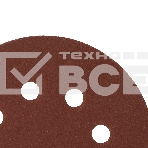 Круг абразивный Сибртех на ворсовой подложке под 