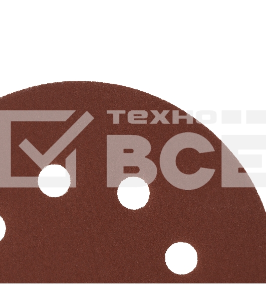 Круг абразивный Сибртех на ворсовой подложке под 