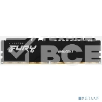 Оперативная память Kingston Fury Beast, DDR5, 16GB (1x16 GB), 5200 MHz, CL40, с радиатором, чёрный, фото5