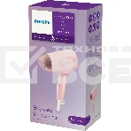 Фен Philips/ Фен Philips, дорожный, мощность 1200Вт, 3 скорости, 3 режима работы, 1 насадка, цвет черный, фото 1