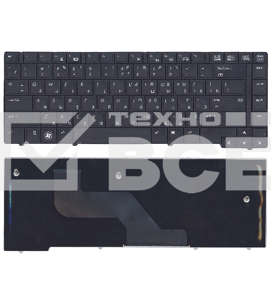 Клавиатура для ноутбука HP EliteBook 8440P 8440W черная