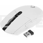 Мышь беспроводная Logitech G304 Lightspeed белый, 12000 dpi, радиоканал, USB, кнопки - 6, фото7