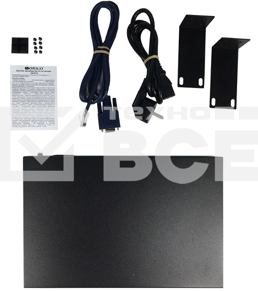Управляемый коммутатор ORIGO OS3218/A1A, L3, 16x1000Base-T, 2x10GBase-X SFP+, консольный порт RJ-45, комплект для установки в 19