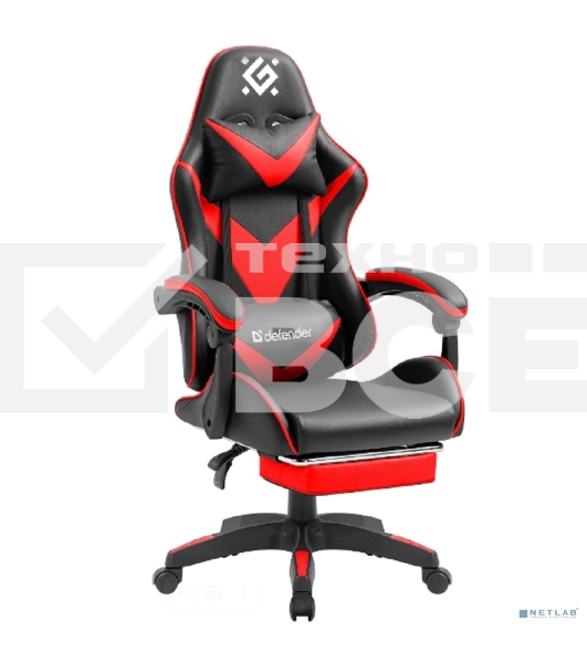Кресло игровое Defender MINION BLACK/RED