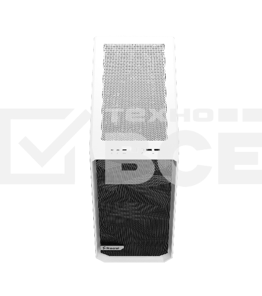 Корпус Fractal Design MESHIFY 2 COMPACT WHITE - TG / ATX, TG / 2x140mm & 1x120mm fans inc. / FD-C-MES2C-05