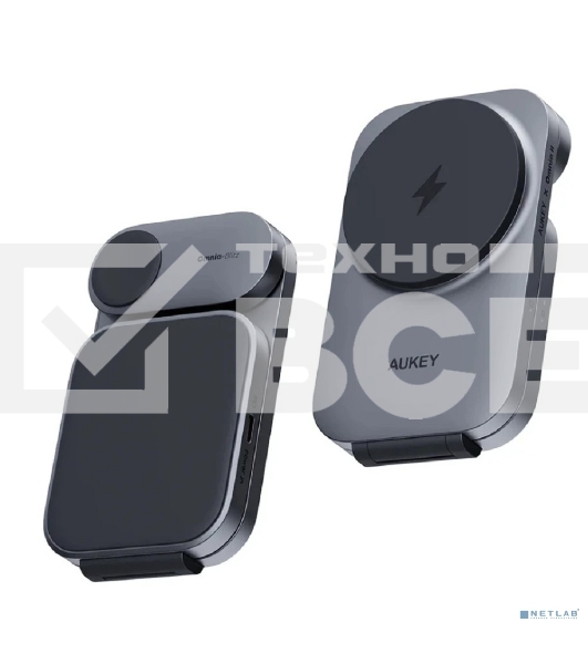 Беспроводное зарядное устройство Aukey LC-MC312 3in1 Travel Qi2