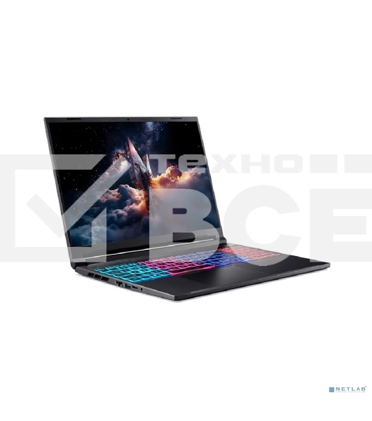 Ноутбук Acer Aspire Nitro V165AI ANV16S-41-R570 16'(2560x1600 (матовый) IPS)/AMD Ryzen 7 260(3.8Ghz)/32Gb/1024PCISSD Gb/noDVD/Ext:NVIDIA GeForce RTX 5060(8192Mb)/Cam/BT/WiFi/76WHr/war 1y/2.1kg/Silver/NoOS