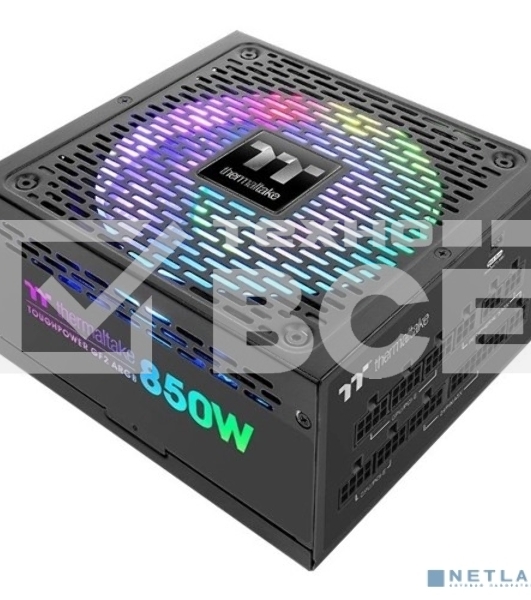 Блок питания Thermaltake Toughpower GF2 ARGb (PS-TPD-0850F3FAGE-2), 850Вт, 80 PLUS Gold, 140мм, модульный, черный
