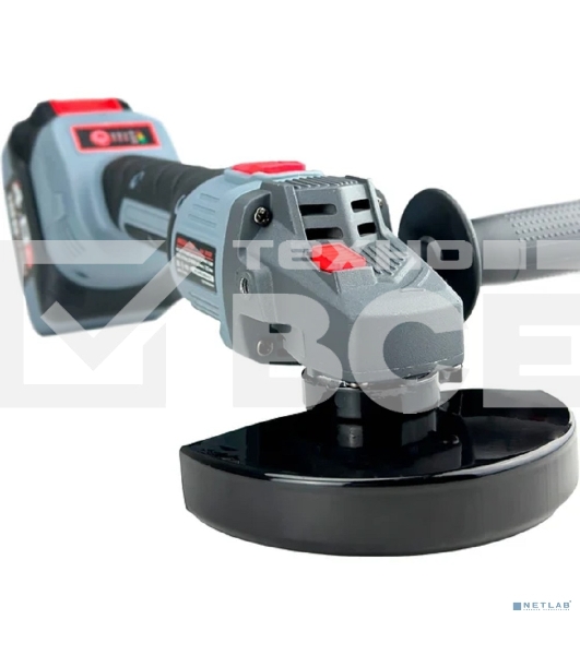 Аккумуляторная бесщеточная УШМ PROFIPOWER MKDGA-20V (20В,Li-ion-2шт, 4Ач, 125 мм, 0-9000 об/мин, З/У, в кейсе) E0080