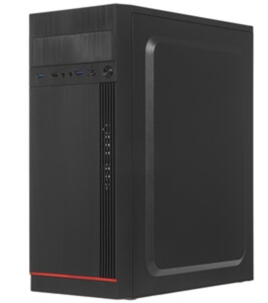 Компьютерный корпус Miditower ExeGate AA-442U2-UNS450 (ATX, БП UNS450 с вент. 12см, 1хUSB+2хUSB 3.0, аудио, черный)