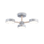 Светильник Ambrella light FL4822/3 GR серый 3000K-6400K 40W D580*160 (ПДУ ИК), фото11