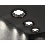 Светильник Ambrella light TN52333 SBK черный песок GX53 max 12W D115*25, фото3