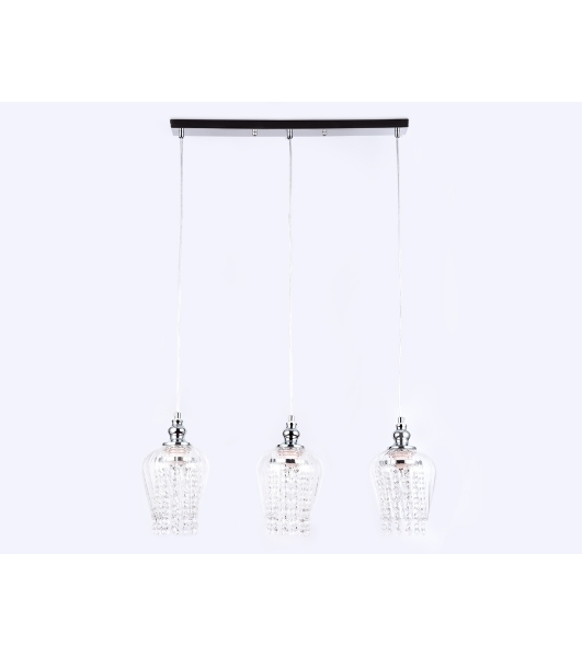 Светильник Ambrella light TR3612/3 CH/CL хром/прозрачный E27/3 max 40W 570*140*920