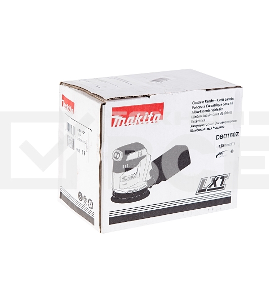 Машинка эксцентриковая MAKITA DBO180Z 18В LiIon ф125мм 7000/9500/11000об/мин ампл.2.8мм 1.7кг