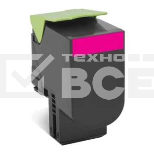 Картридж Lexmark CX510 4K Малиновый Return Program