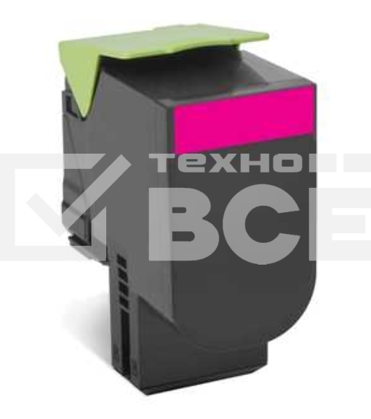 Картридж Lexmark CX510 4K Малиновый Return Program