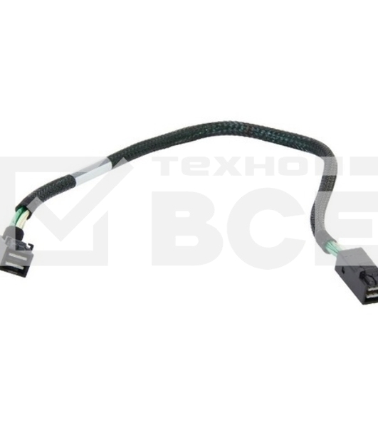 Кабель ACD-RA8643-08M,Internal, SFF8643-to-SFF8643 угловой (MiniSAS HD-to-MiniSAS HD Right Angle) 75cm