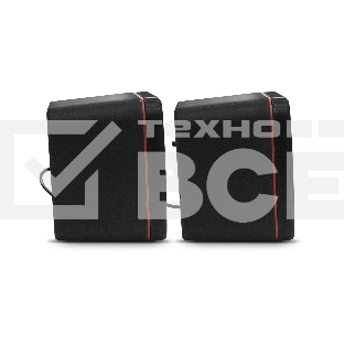 Акустическая система 2.0 ExeGate EX287050RUS Disco 160 (питание USB, 2х3Вт (6Вт RMS), 100-20000Гц, черный)