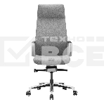 Кресло руководителя Бюрократ _JONS/CASHGREY серый, крестовина алюминий, фото13