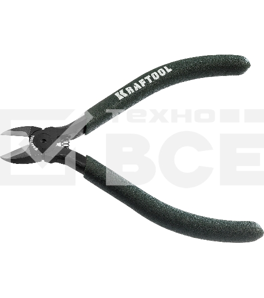 Плоскогубцы KRAFTOOL 'KarbMax' 22018-5-13 Бокорезы с твердосплавными вставками, покрытие оксидированное с полировкой, 125мм