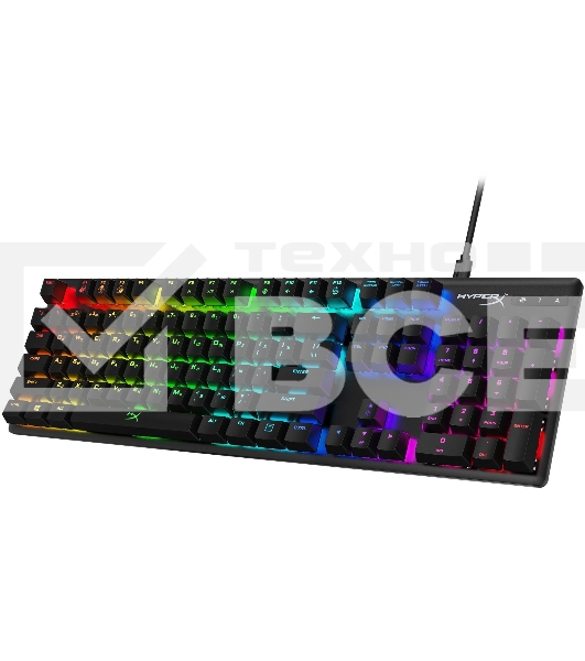 Клавиатура HyperX Alloy Origins (4P4F6AA#ABA) проводная, USB, черный