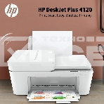 МФУ струйный HP DeskJet Plus 4120 (3XV14B), A4, цветной, печ. до 8.5 стр/мин. (ч/б) до 5.5 стр/мин. (цвет), 1200x1200dpi, USB, Wi-Fi, Air Print, Mopria, фото9