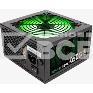 Блок питания Aerocool / Formula KCAS PLUS 650G, Gold 650Вт, 80 PLUS Gold, 120мм, черный
