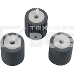 Комплект роликов NROLR1466FCZ1 (2 шт.), NROLR1467FCZ1 (1 шт.) для SHARP ARM550/M620/M700, MX-M550/M620/M700 (CET), CET3314, фото 1