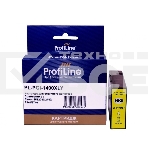 Струйный картридж PL-PGI-1400XLY для принтеров Canon MB2040/MB2140/MB2340/MB2740 с чернилами Yellow ProfiLine, фото2