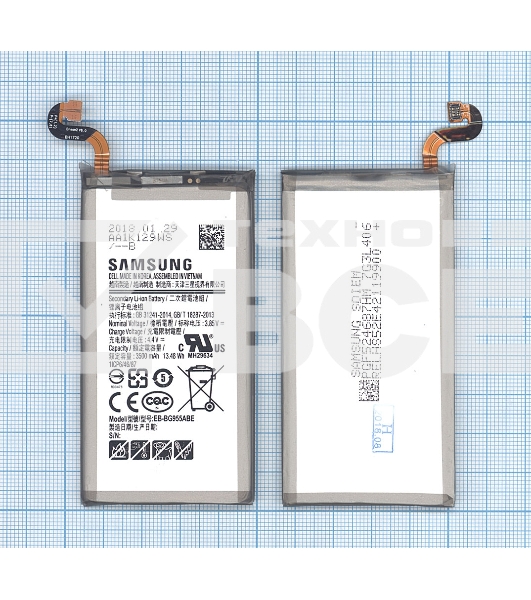 Аккумуляторная батарея EB-BG955ABE для Samsung Galaxy S8+ SM-G955 3500mah