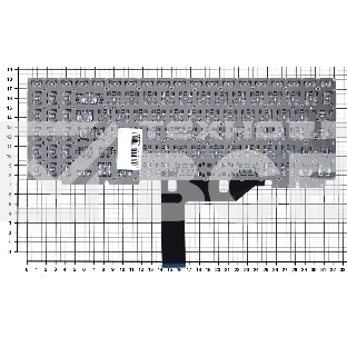 Клавиатура для ноутбука Asus ZenBook Flip 15 UX562F серебристая с подсветкой