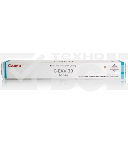 Картридж лазерный CANON C-EXV30 TONER C EUR голубой (54000 стр.) для Canon imageRUNNER C9000, C9060, C9065, C9070