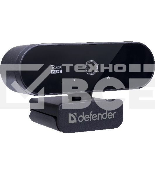 Камера-Web Defender G-lens 2580 black (2МП, FullHD 1080p, MIC, 86,1°)