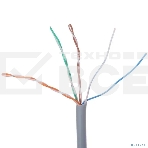 Кабель UTP PROconnect 4PR 24AWG, CU (медь), CAT5E, 100 МГц, PVC, серый, бухта 50 м, фото3