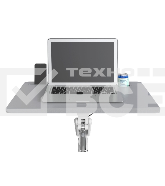Стол для ноутбука Cactus VM-FDS101B столешница МДФ серый 70x52x106см (CS-FDS101WGY)