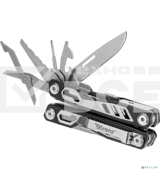 Мультитул KRANZ KR-12-4947-2 14 в 1, 155мм